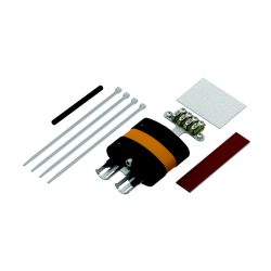 Uszczelnienie mechaniczne portu owalnego  - cztery kable od 5 do 10 mm